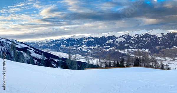 Fototapeta winter in mountains