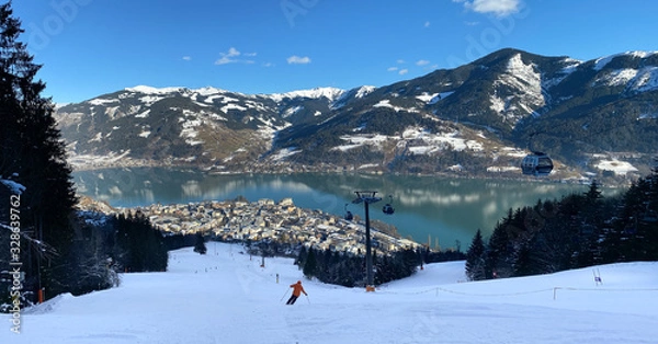 Fototapeta lake in mountains