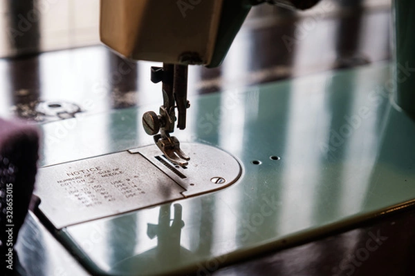 Fototapeta sewing machine