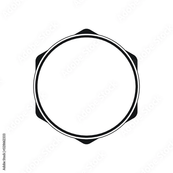 Obraz round frame