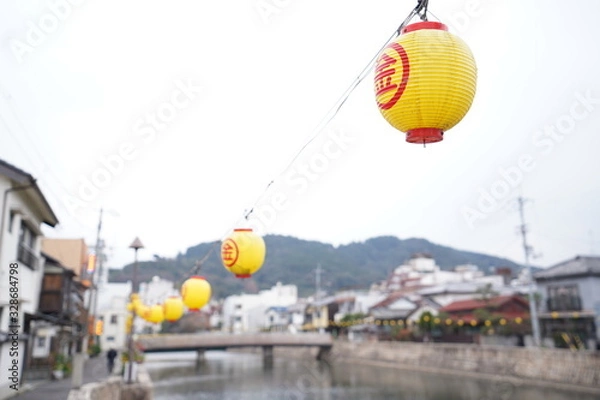 Obraz 金印の灯篭