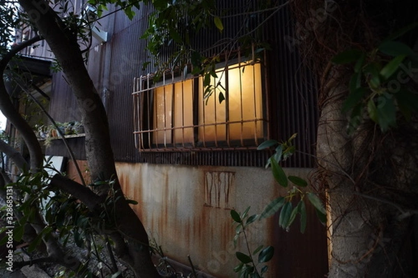 Obraz 昔ながらのガレージ