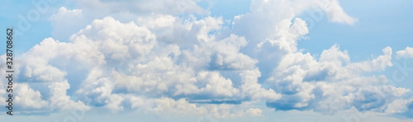 Obraz Beautiful skyline. Sky clouds panorama background