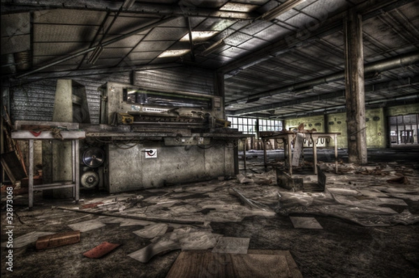 Obraz Entrepôt abandonné