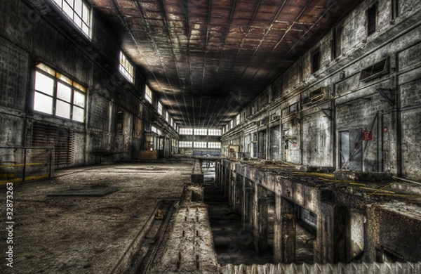 Obraz Usine abandonnée