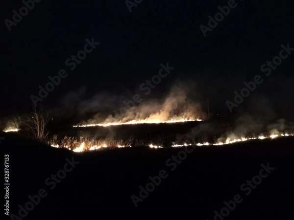 Obraz fire in the sky