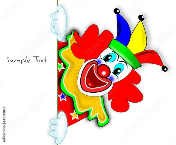 Obraz Clown Illustration