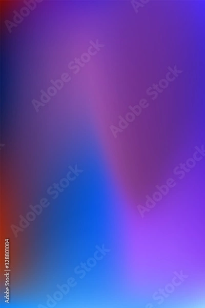 Obraz Holographic Vector. Glossy Cover. 