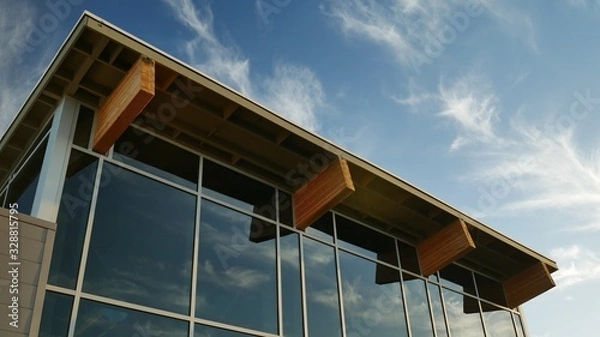 Obraz glass building