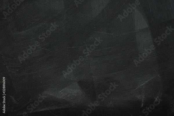 Fototapeta Abstract texture of chalk rubbed out on blackboard or chalkboard , concept for education, banner, startup, teaching , etc.