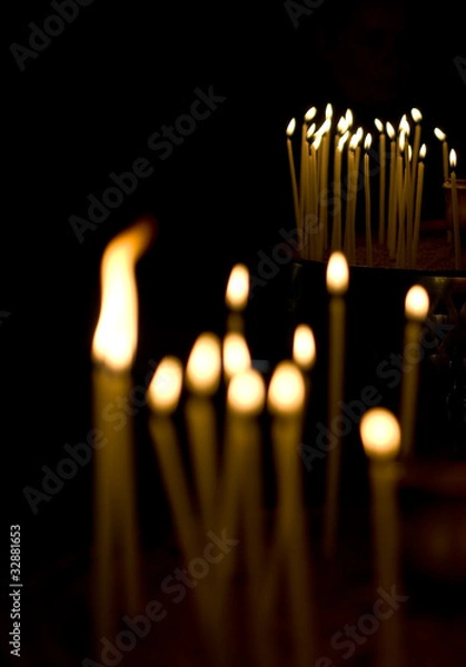 Obraz Burning candles