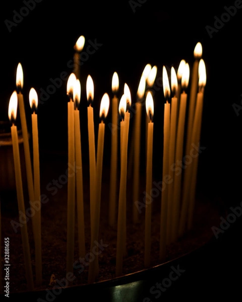 Obraz Burning candles