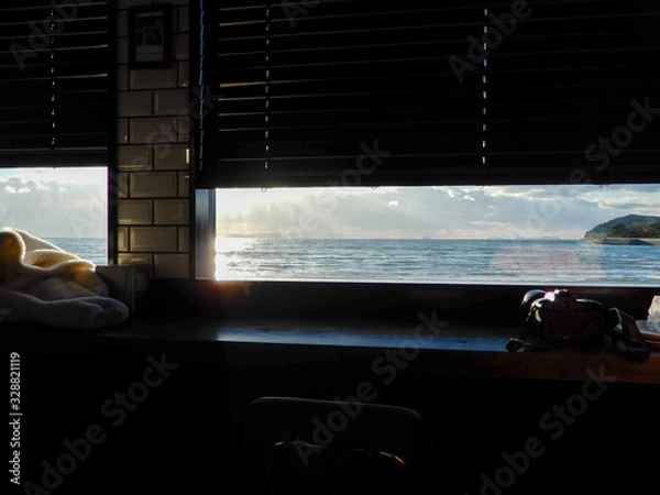 Obraz 海沿いのカフェ