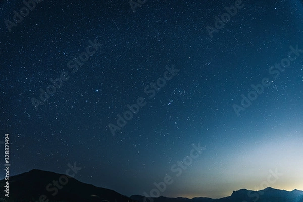 Obraz 満点の星空