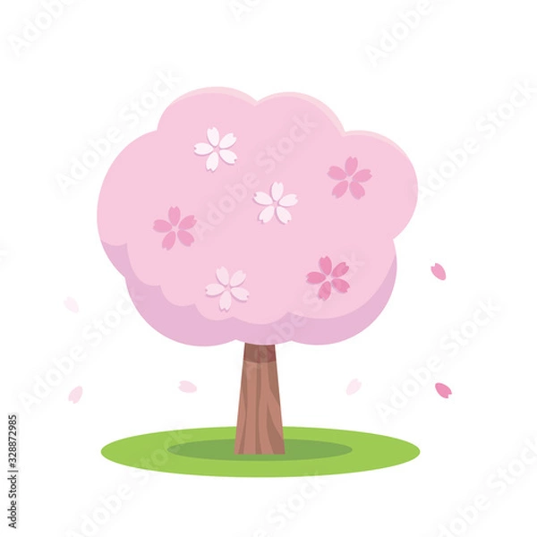 Fototapeta Cherry-blossom