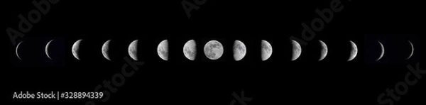 Obraz Fasi lunari