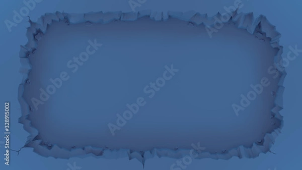 Obraz crack stone space