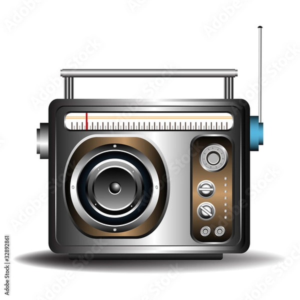 Fototapeta Radio