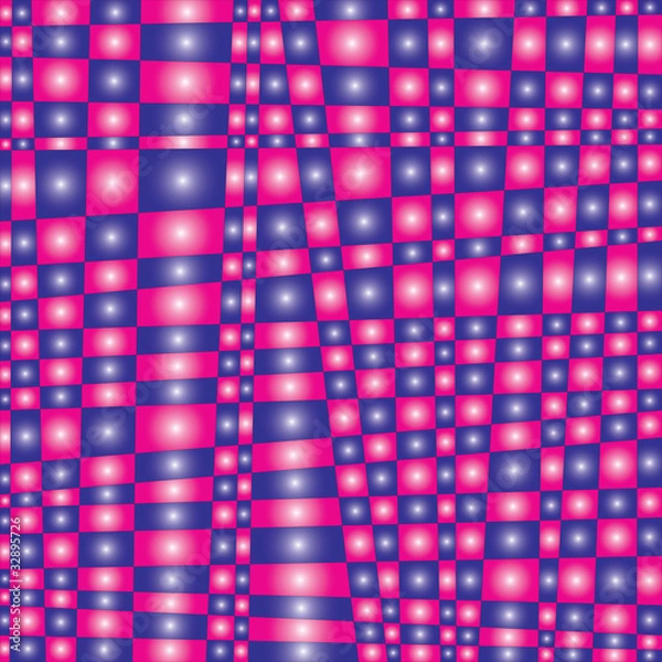 Obraz crazy chessboard