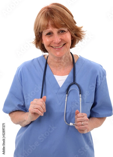 Obraz Nurse Smiling At Camera