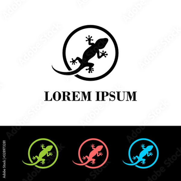 Obraz Gekco logo icon esign vector