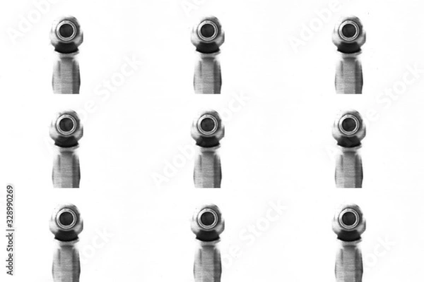 Fototapeta abstraction in the form of an image in 3D format, for use on showcases and Wallpaper, multi-layer plot of the picture structure