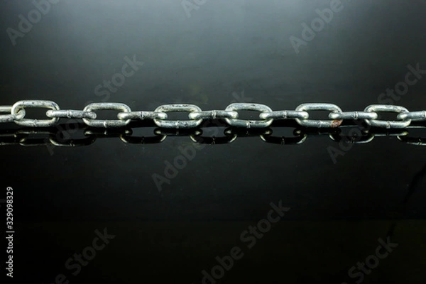 Fototapeta Close up of chain
