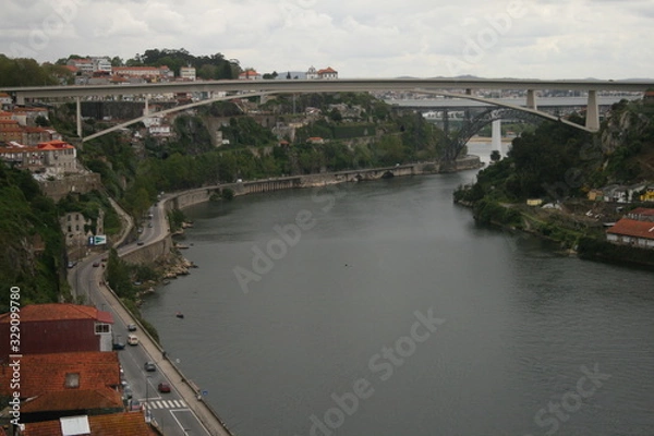 Obraz calles de Oporto y coimbra