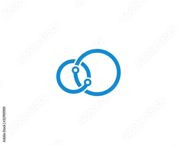 Fototapeta Tech logo