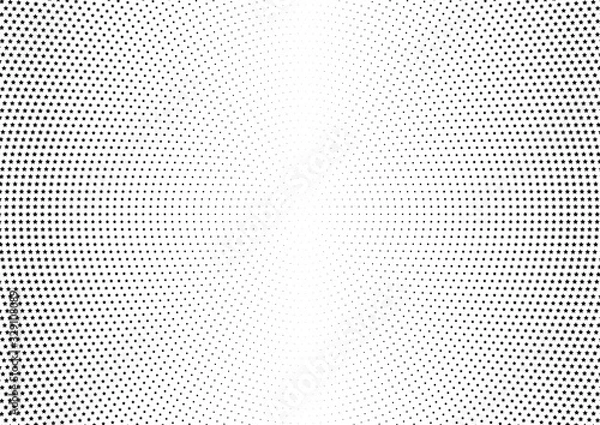 Fototapeta Abstract halftone dotted background. Monochrome pattern with stars.  Vector modern futuristic texture for posters, sites, business cards, postcards, labels and stickers. Design mock-up layout.
