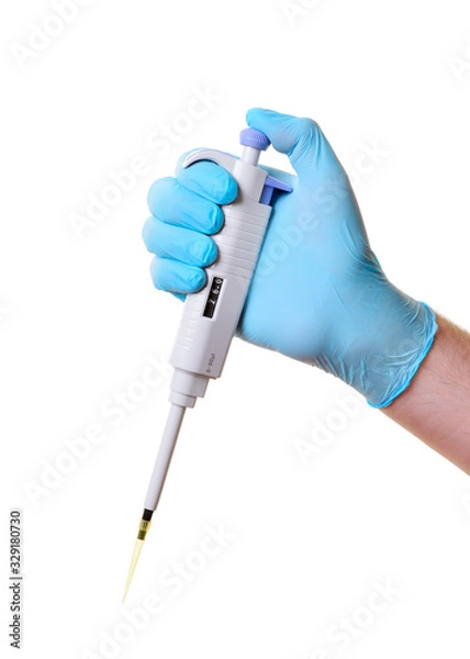 Obraz Pipette, adjustable volume micropipette