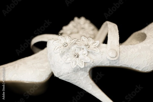 Fototapeta wedding shoes