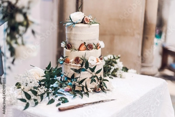 Fototapeta naked cake