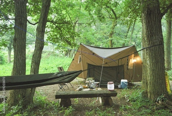 Obraz キャンプ