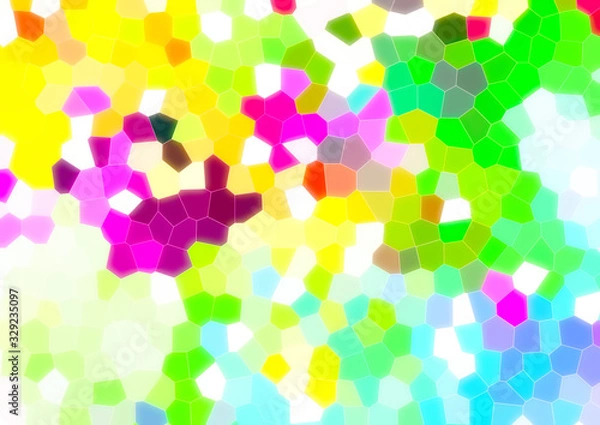 Fototapeta カラフルにペイントされた抽象的な背景