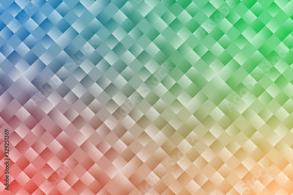 Fototapeta Squares and diagonal background. Abstract diagonal texture
