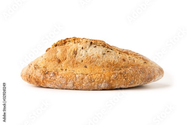 Fototapeta bread isolated on white background