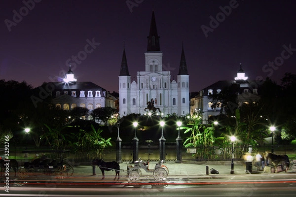Fototapeta Jackson Square Night