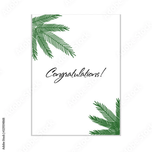 Fototapeta Congratulations