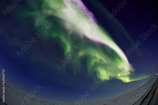 Obraz Aurora Borealis, Norilsk