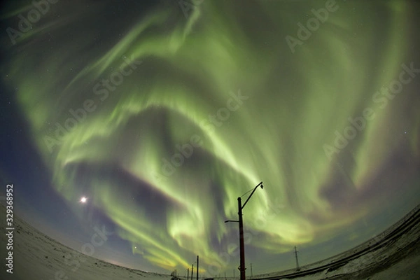 Obraz Aurora Borealis, Norilsk