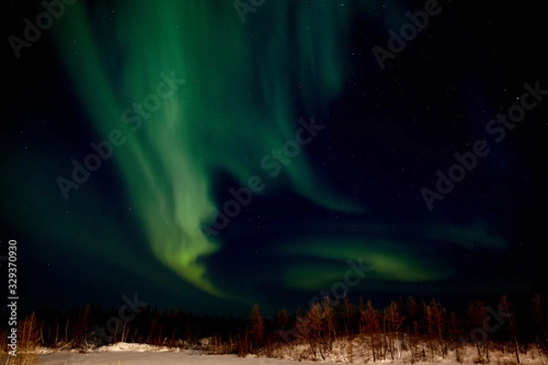Obraz Aurora Borealis, Norilsk