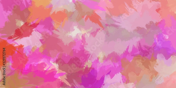 Obraz colorful gradient color abstract background with rough paper texture