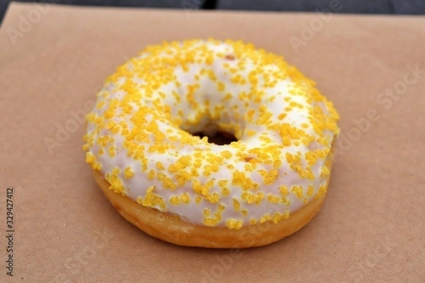 Fototapeta donuts on white background
