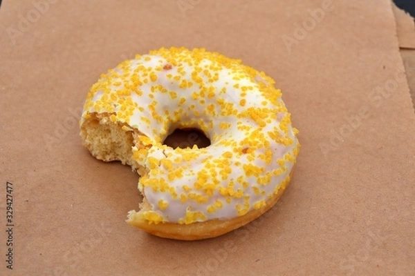 Fototapeta bite donuts 