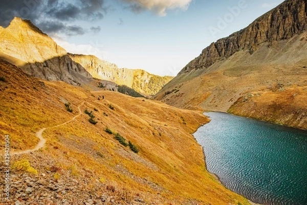 Obraz Blue Lakes Trail