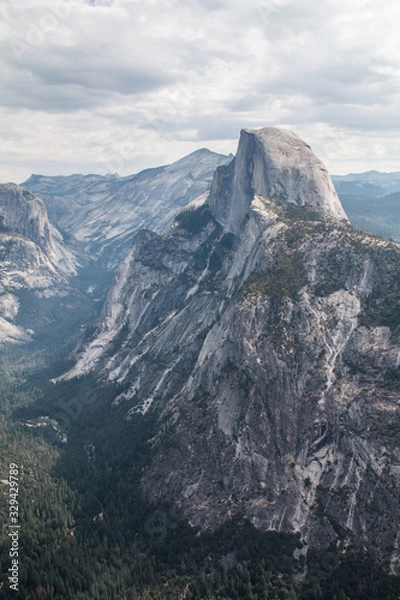 Obraz half dome from glacier point
