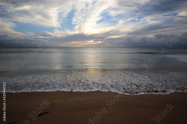 Obraz sunset on the beach