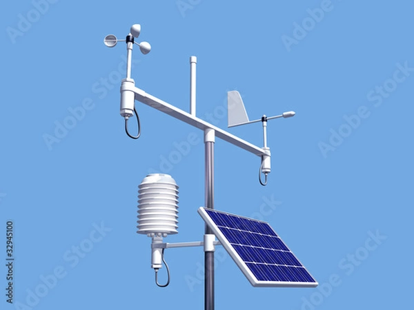 Obraz Stacja pogodowa