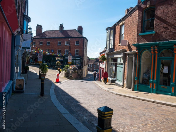 Obraz Ripon in North Yorkshire has many lovely examples of Georgian domestic architecture and some architecture from medieval and tudor times.